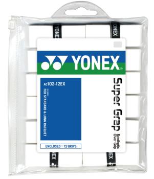 Yonex SuperGrap AC 102 (12er Pack) WHITE